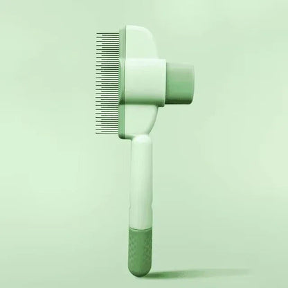 Say Goodbye to Shedding: One-Click Self-Cleaning Pet Brush (2-Pack)
