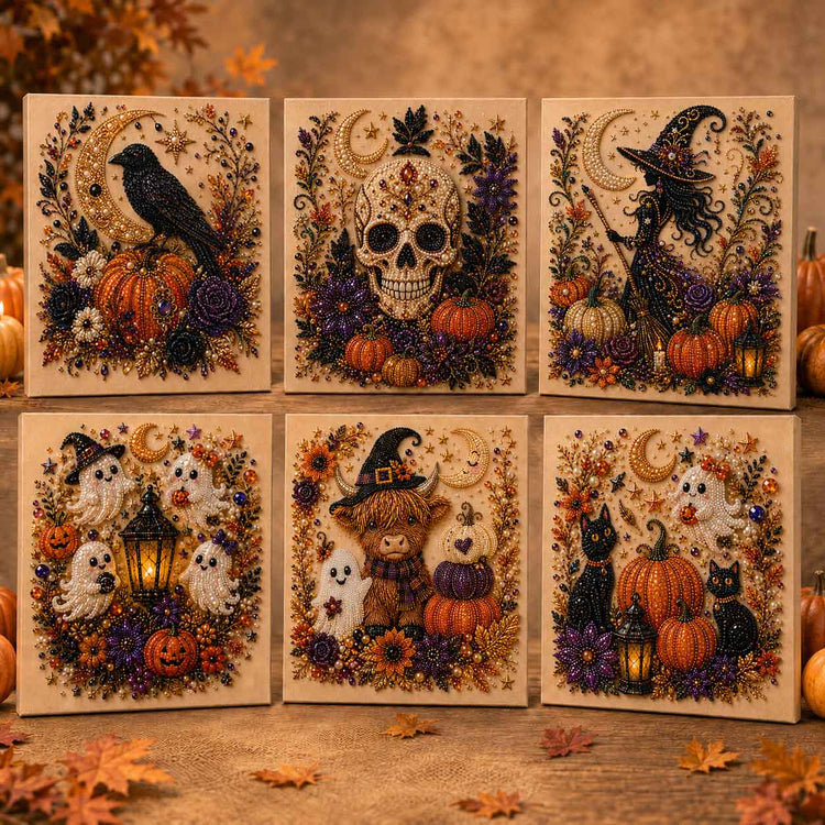 Halloween Pearl Bead Diamond Art Kit