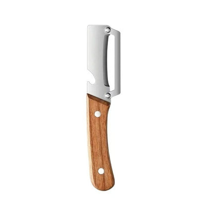 Effortless 3-in-1 Kitchen Peeler - Multi-Function Stainless Steel Knife for Thick & Thin Skin