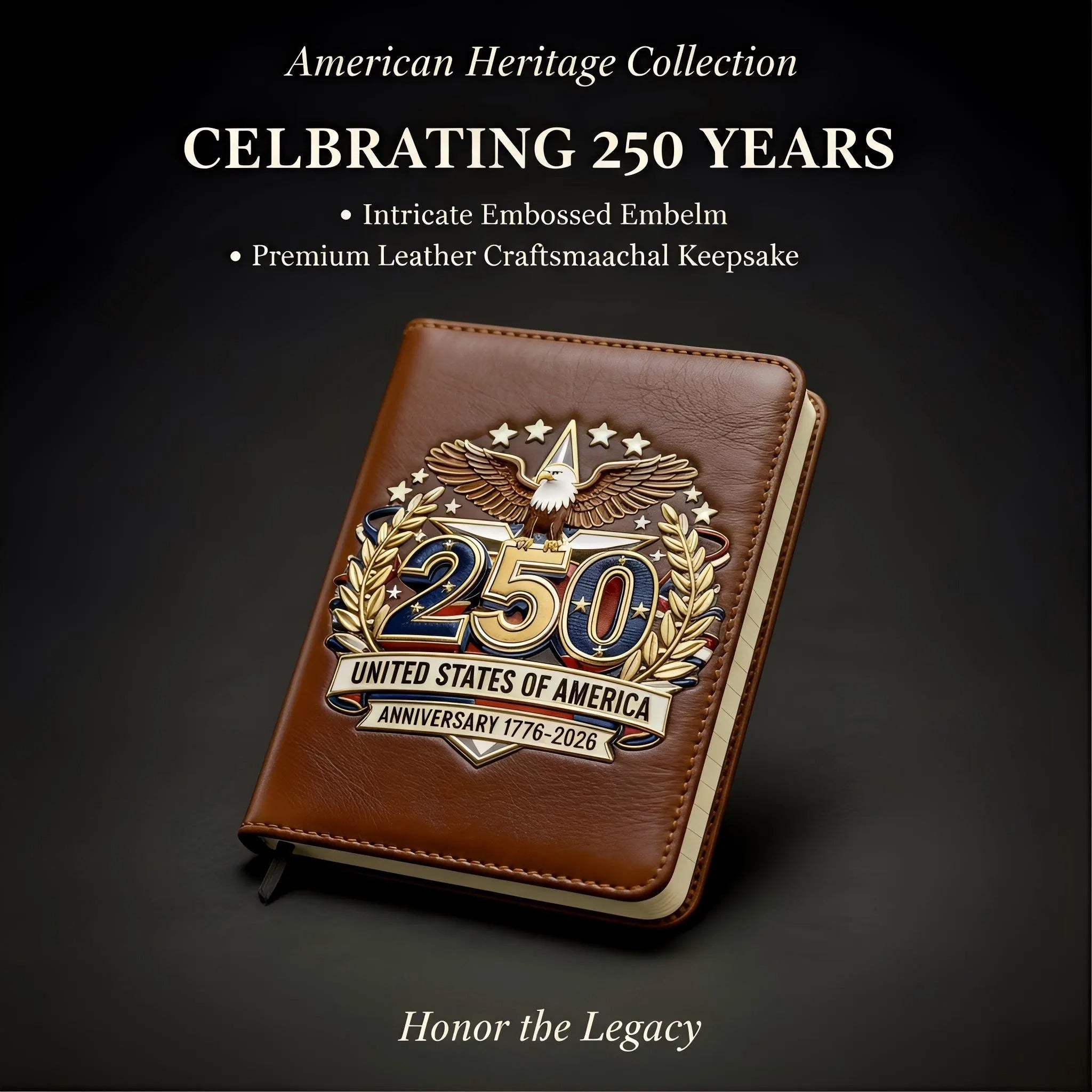 250th U.S. Anniversary Pen & Notebook Set