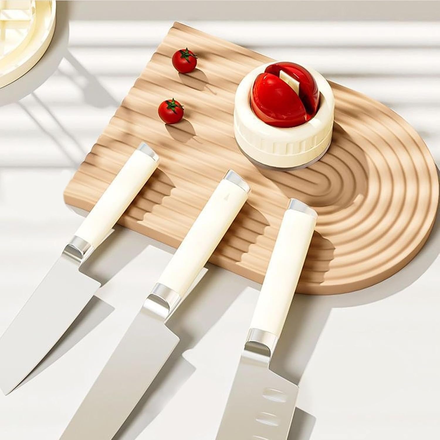 Suction Cup Knife & Scissor Sharpener – Fast & Easy Blade Sharpening