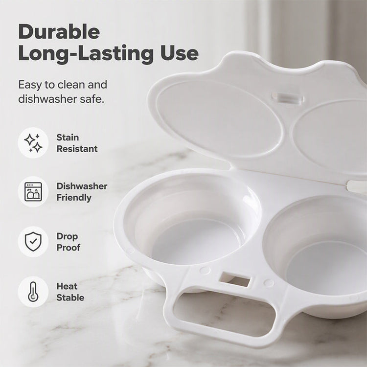 🍳 Microwave Egg Poacher — Faster Egg Breakfasts, Less Cleanup