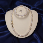 Luminous Grace Pearl Set - Authentic Freshwater Pearl Necklace & Jewelry Kit